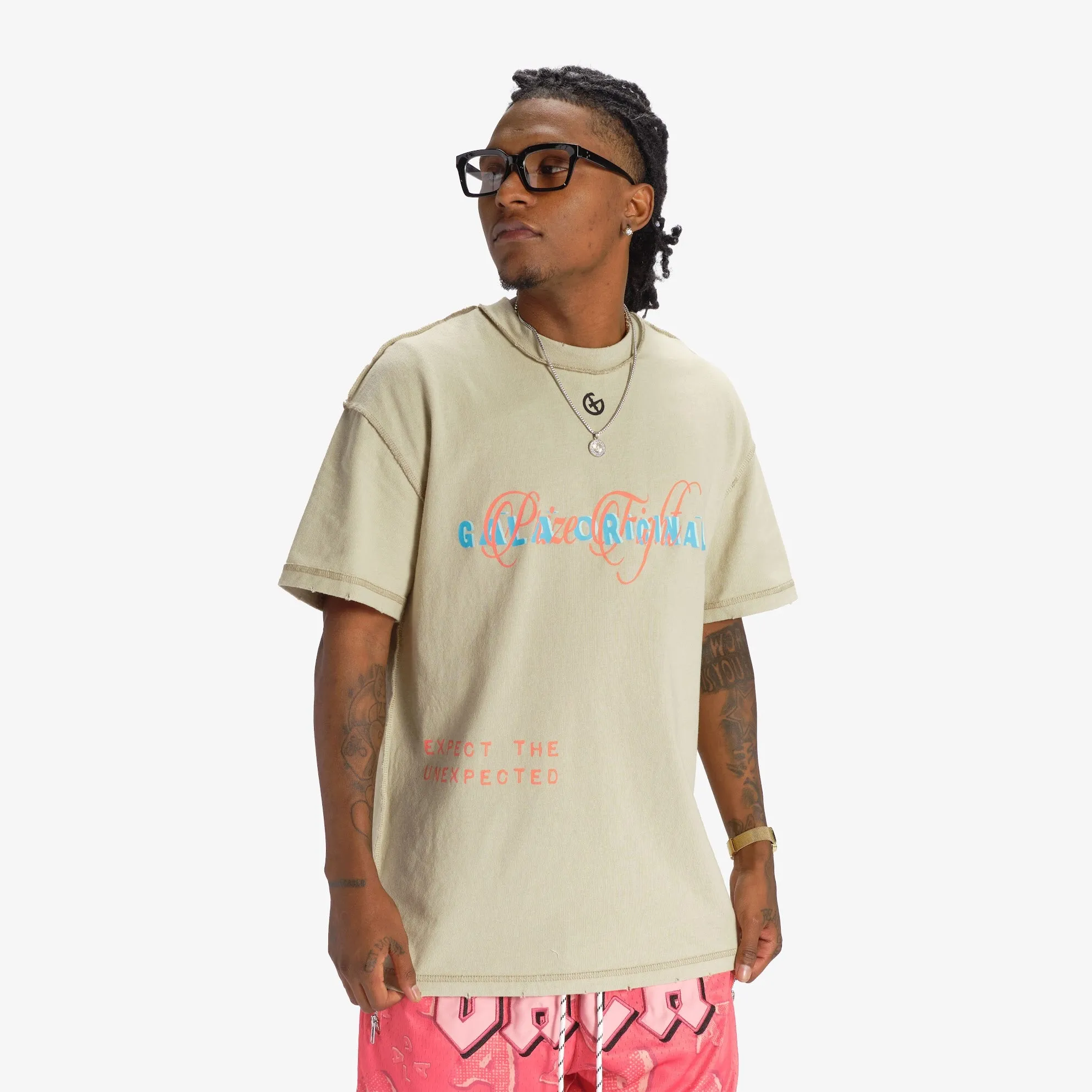 "FRIDAY NIGHT" TEE (OAT VINTAGE)