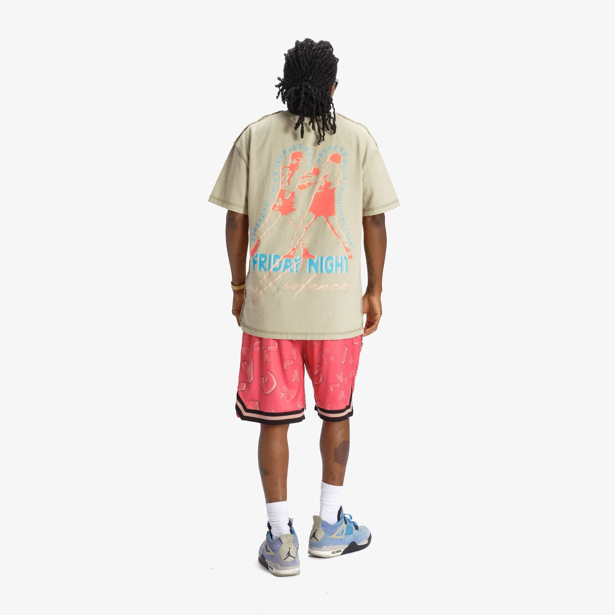 "FRIDAY NIGHT" TEE (OAT VINTAGE)