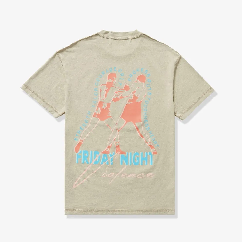 "FRIDAY NIGHT" TEE (OAT VINTAGE)