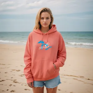 "Great Lakes Butterfly" Relaxed Fit Classic Unisex Hoodie
