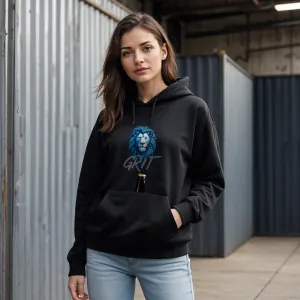 "Lion Grit" Relaxed Fit Unisex Tailgate Hoodie