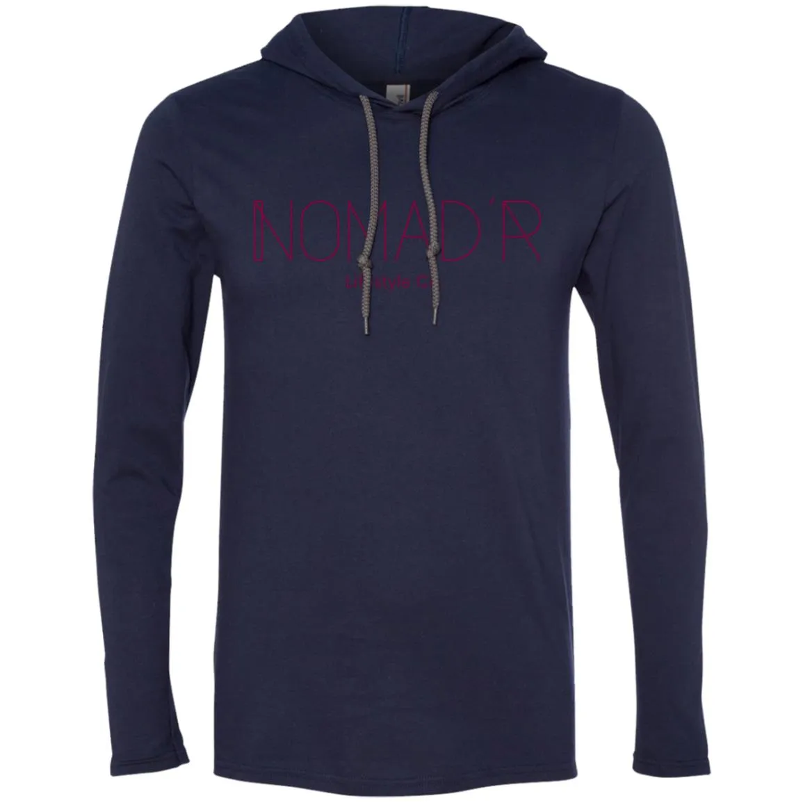 "NOMAD'R" Men's LS T-Shirt Hoodie