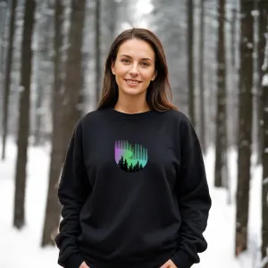 "Northern Lights" Relaxed Fit Classic Crew Unisex Sweatshirt