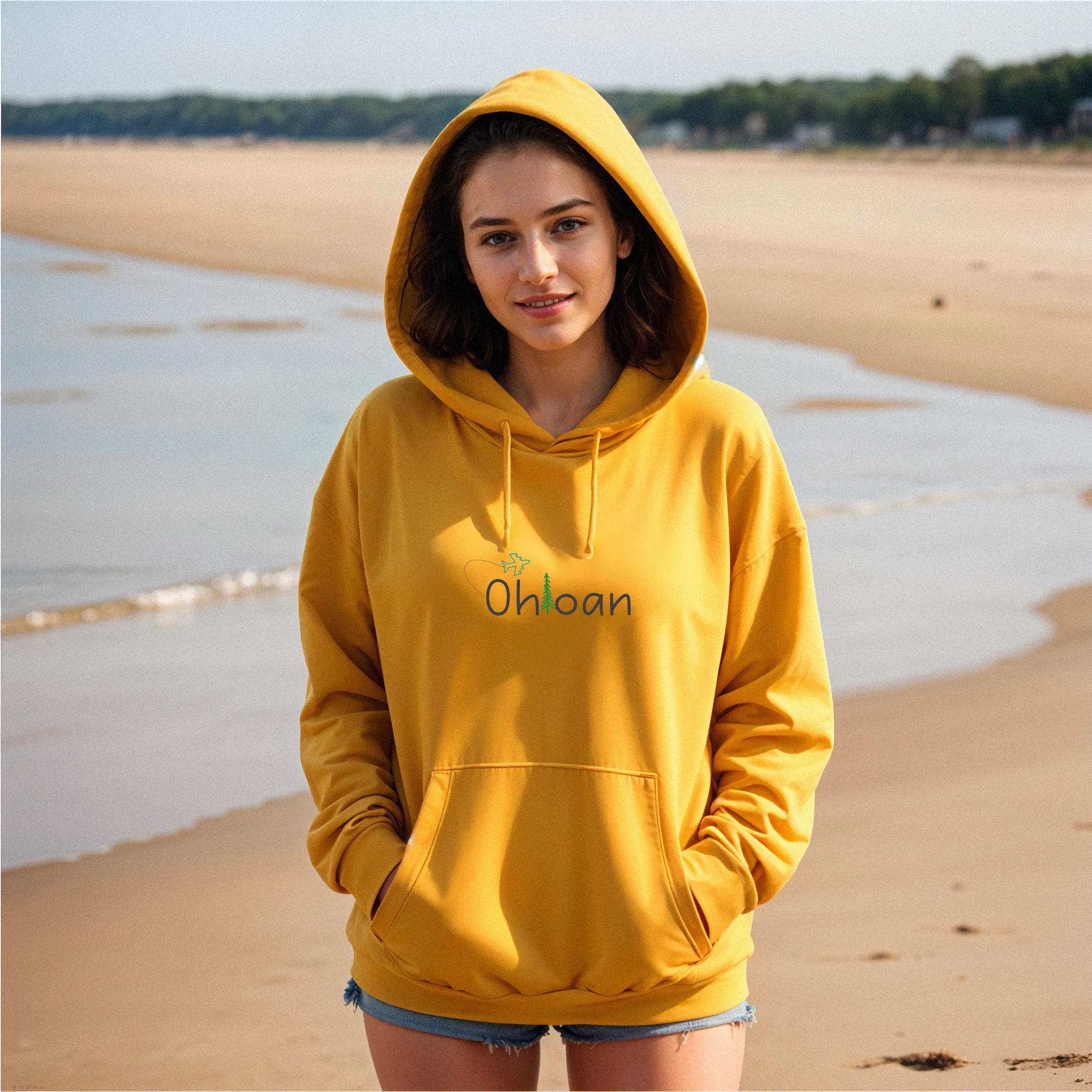 "Ohioan" Relaxed Fit Classic Unisex Hoodie