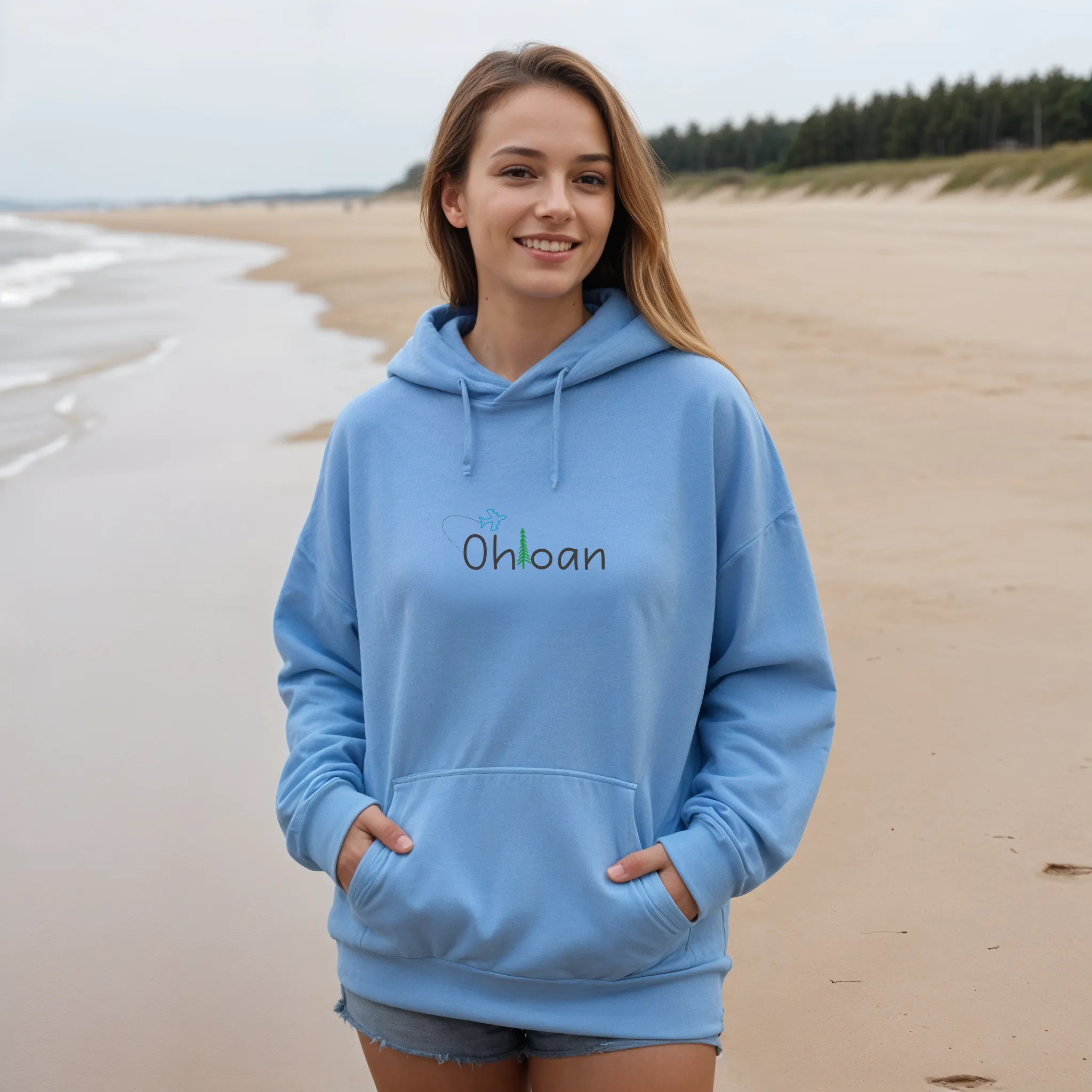"Ohioan" Relaxed Fit Classic Unisex Hoodie