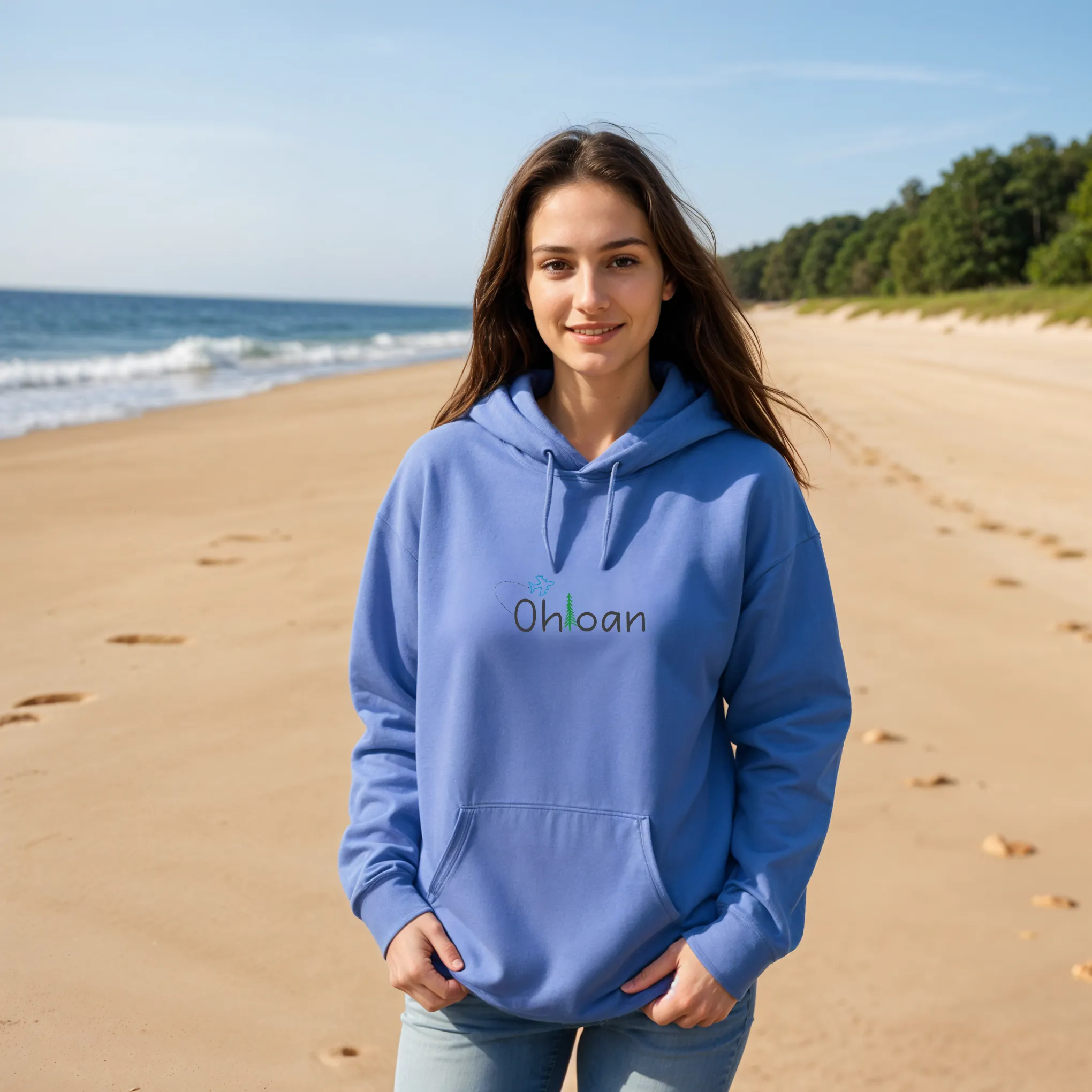 "Ohioan" Relaxed Fit Classic Unisex Hoodie