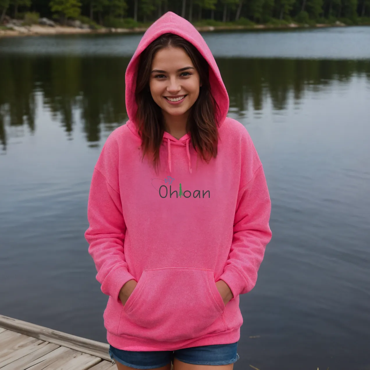 "Ohioan" Relaxed Fit Classic Unisex Hoodie