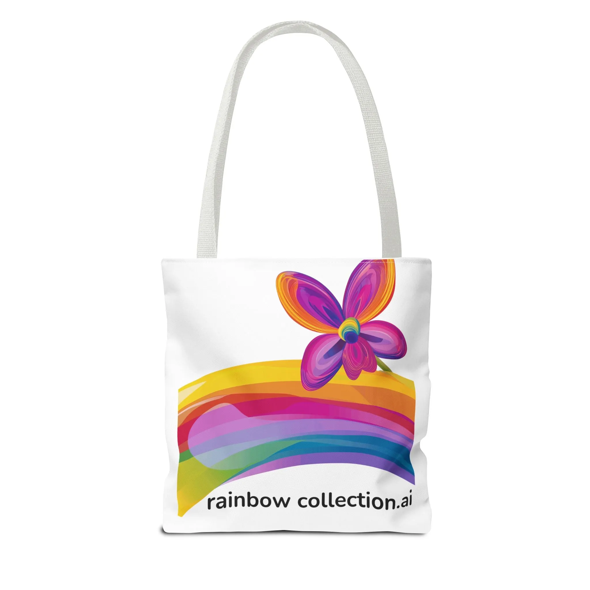 Rainbow Cat Sassy Tote Bag | Kawaii Pride Resistance | Cute Cat Lover Gift