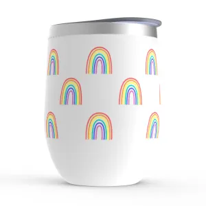 Rainbow Stemless Wine Tumbler