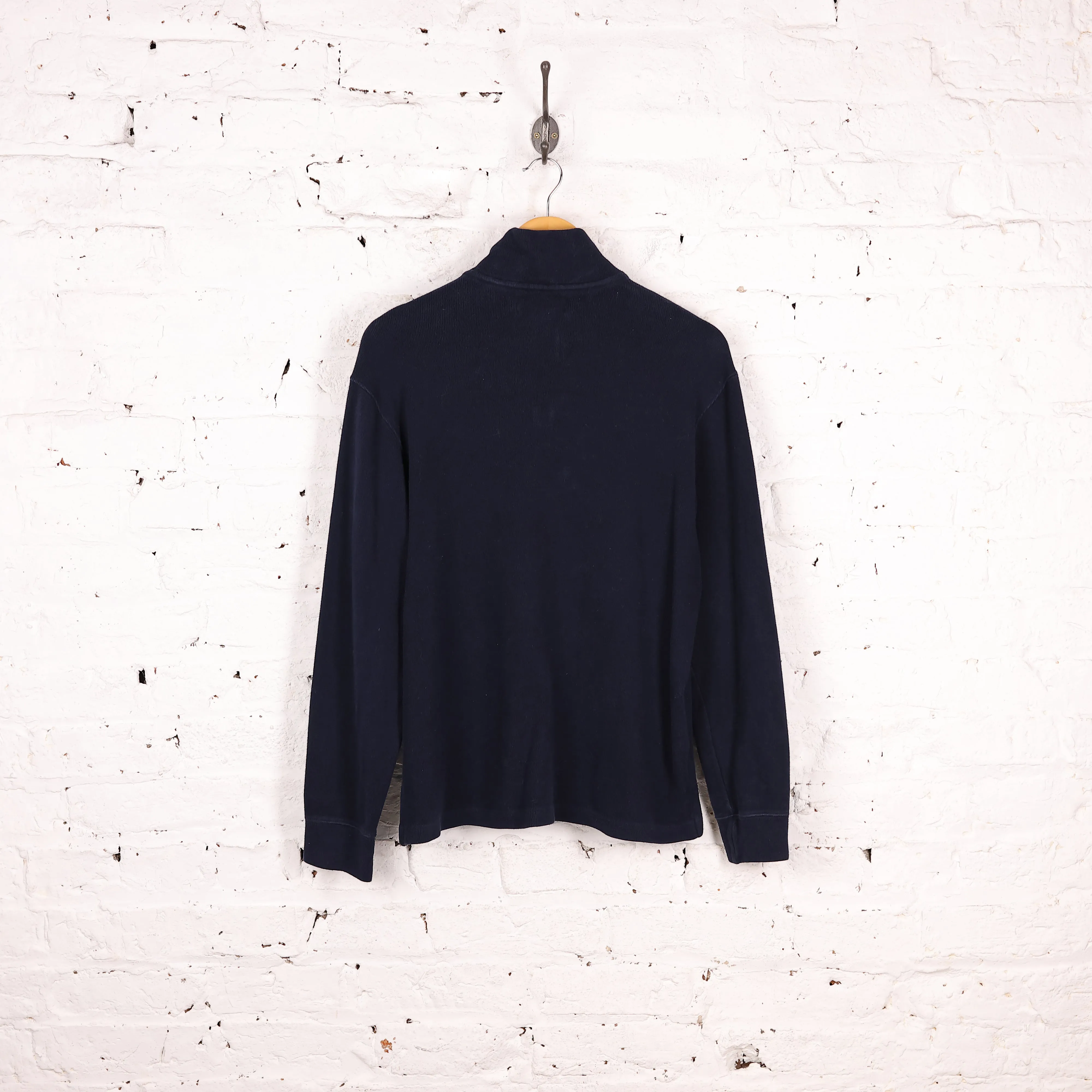 Ralph Lauren 1/4 Zip Sweatshirt - Blue - M