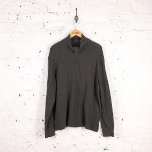 Ralph Lauren 1/4 Zip Sweatshirt - Grey - XL