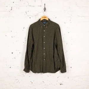 Ralph Lauren Classic Fit Check Shirt - Green - XL