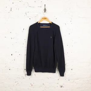 Ralph Lauren Knit Jumper - Blue - S