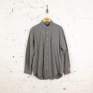 Ralph Lauren Striped Blake Shirt - Grey - XL