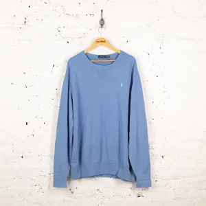 Ralph Lauren Sweatshirt - Blue - XXL