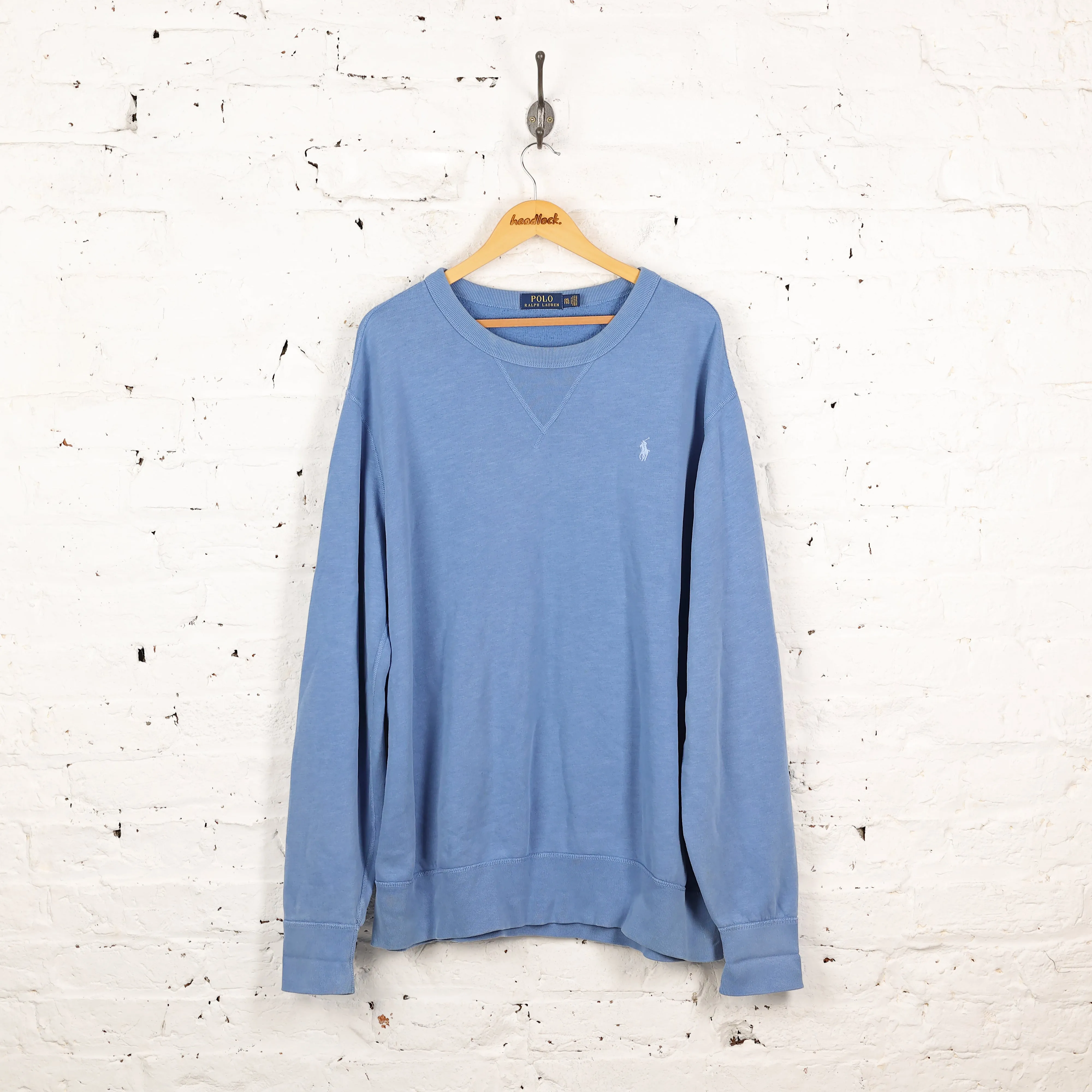 Ralph Lauren Sweatshirt - Blue - XXL