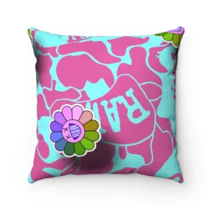 Raw Sushi "OG CAMO" Faux Suede Pillow