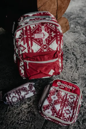 'Recess' Hooey Burgundy/ Blue Backpack