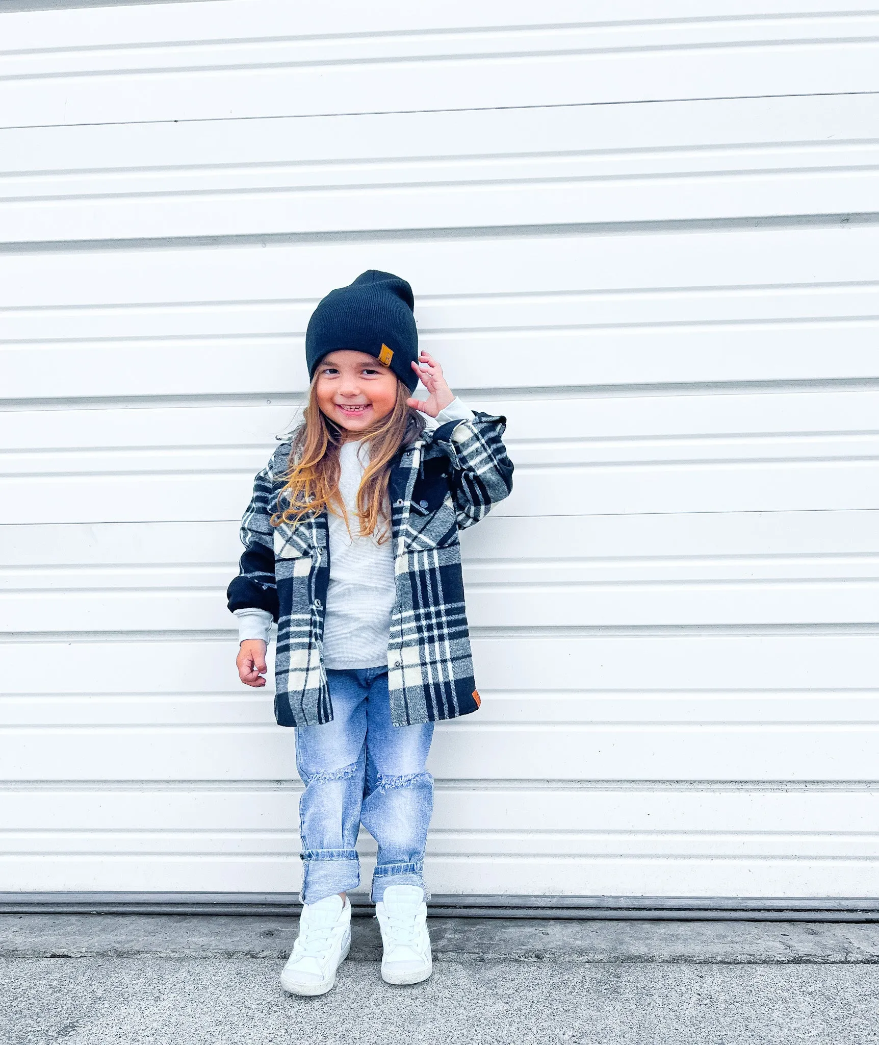 Relaxed Fit Distressed Denim