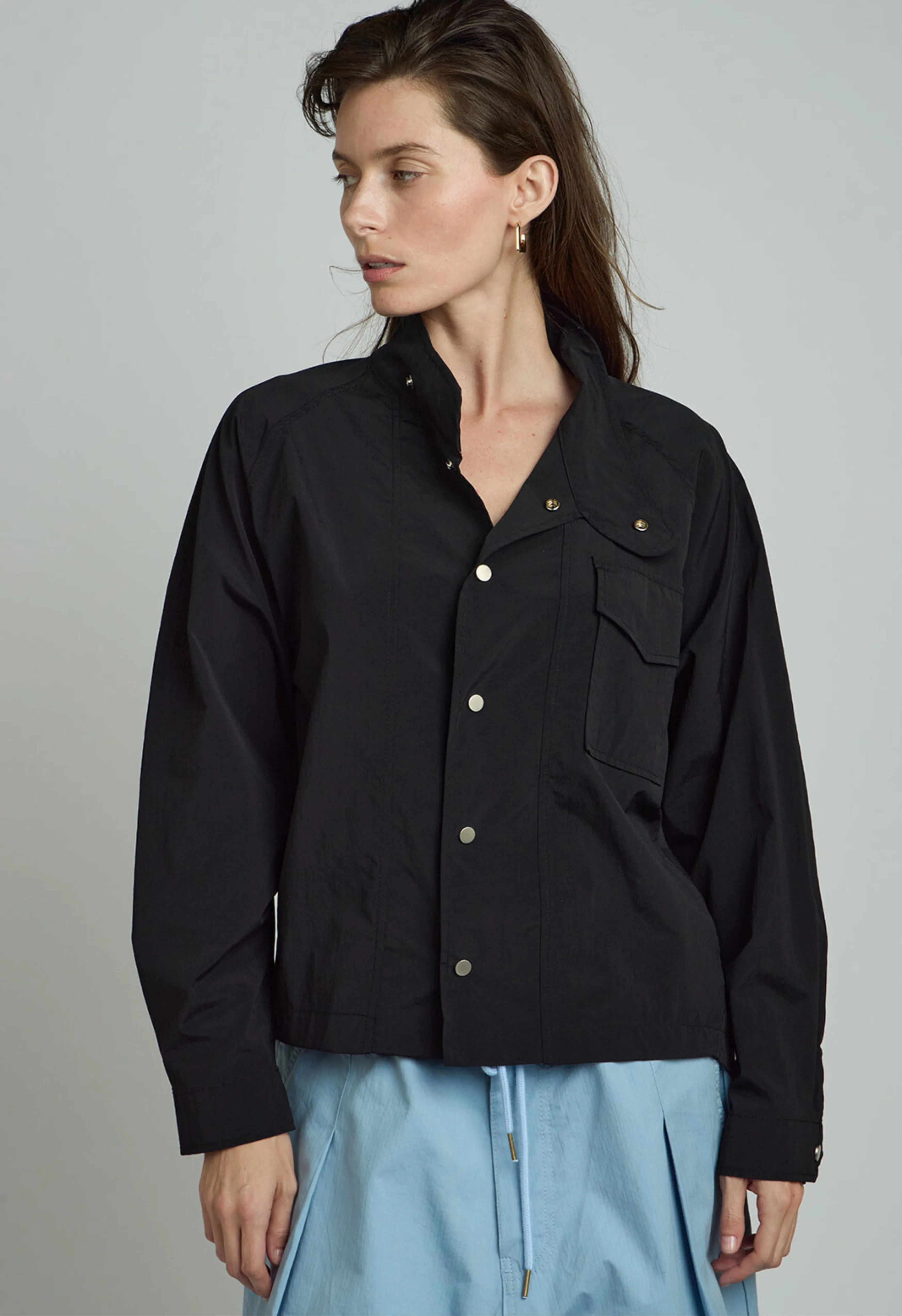 Relaxed Jacket in Black