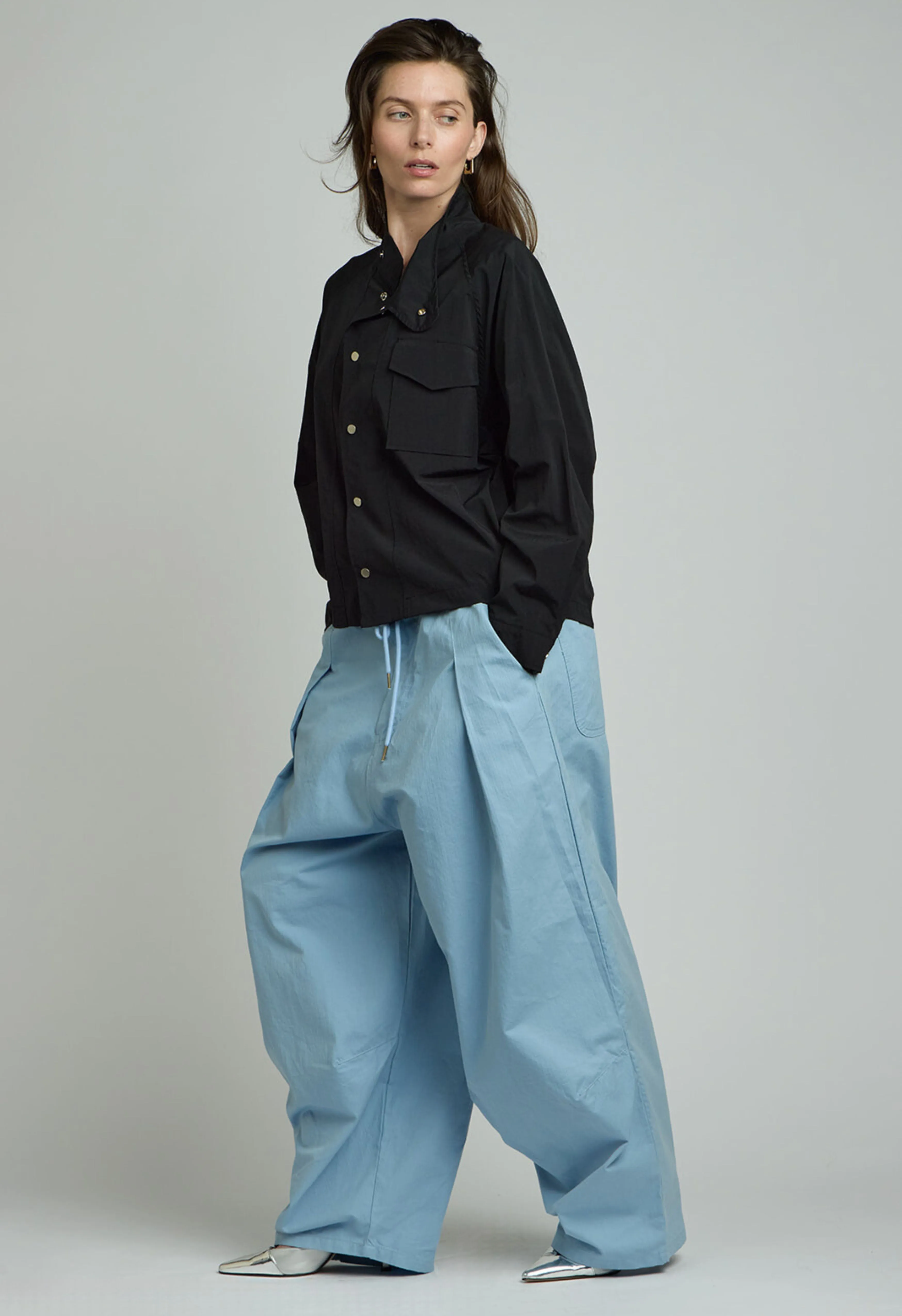 Relaxed Jacket in Black