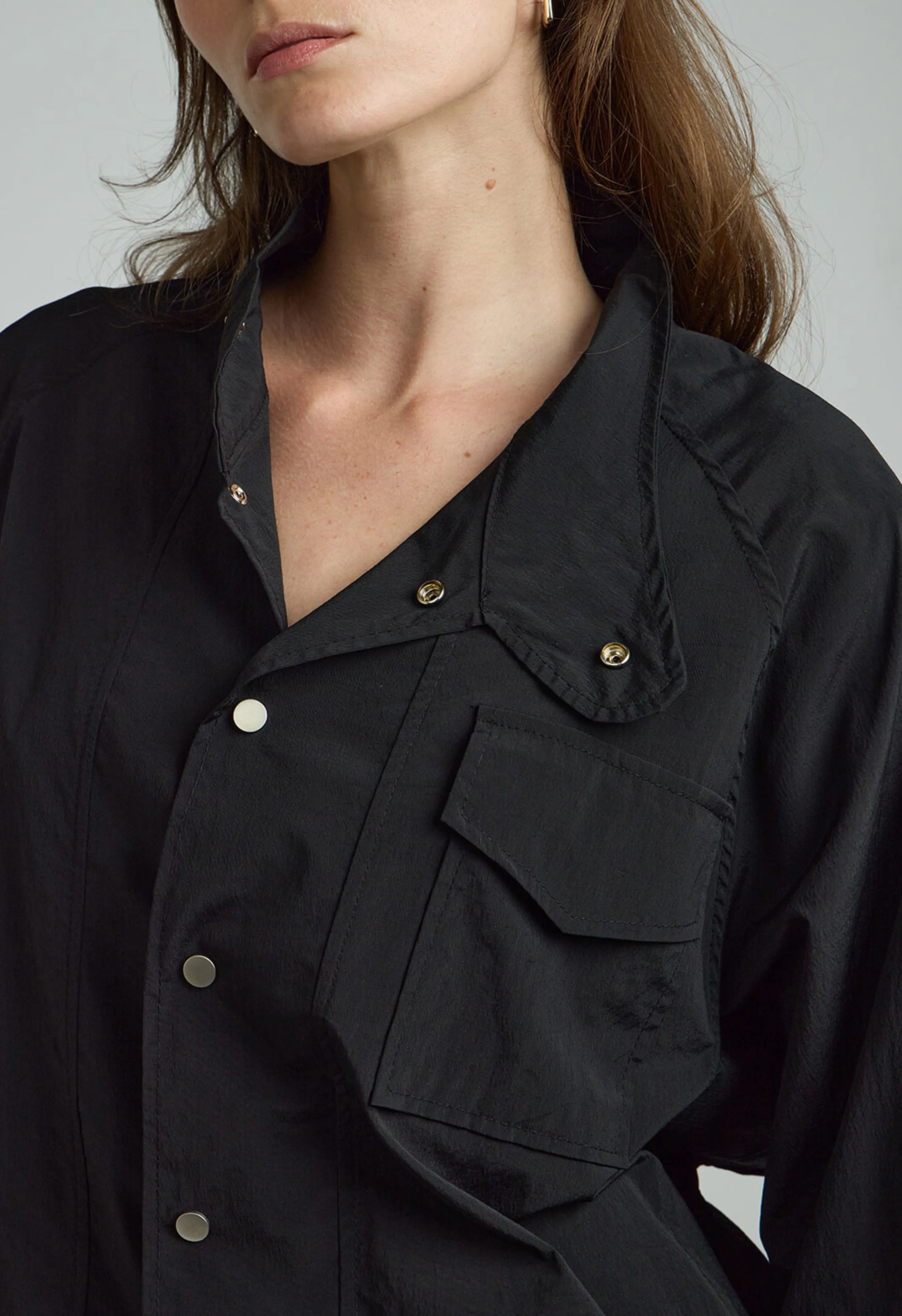 Relaxed Jacket in Black