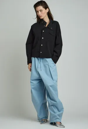 Relaxed Jacket in Black
