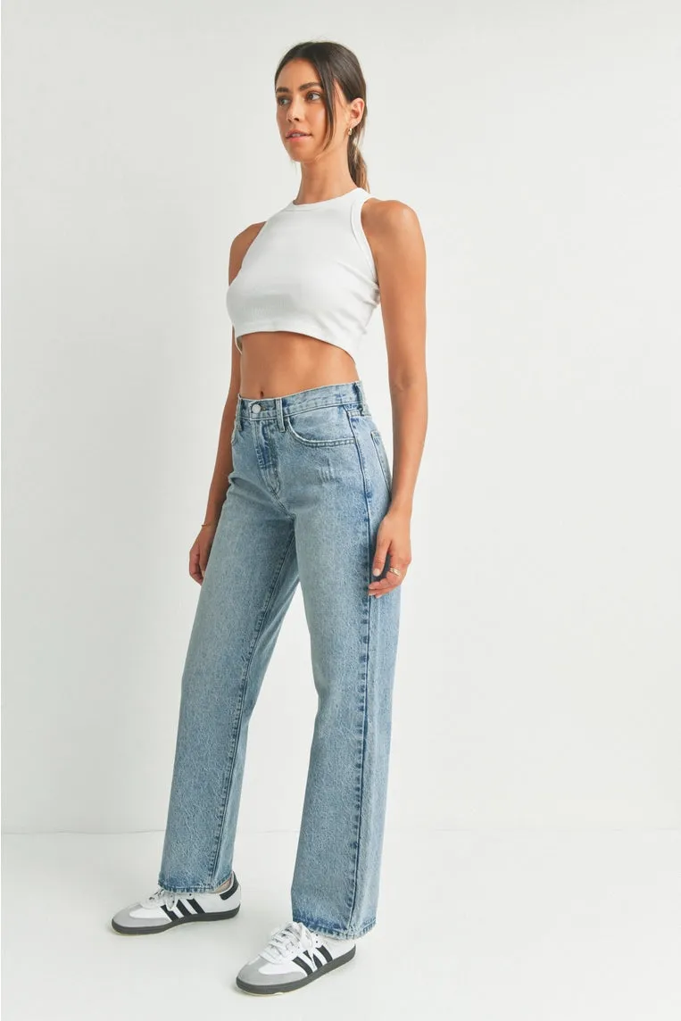 Relaxed Straight Jeans
