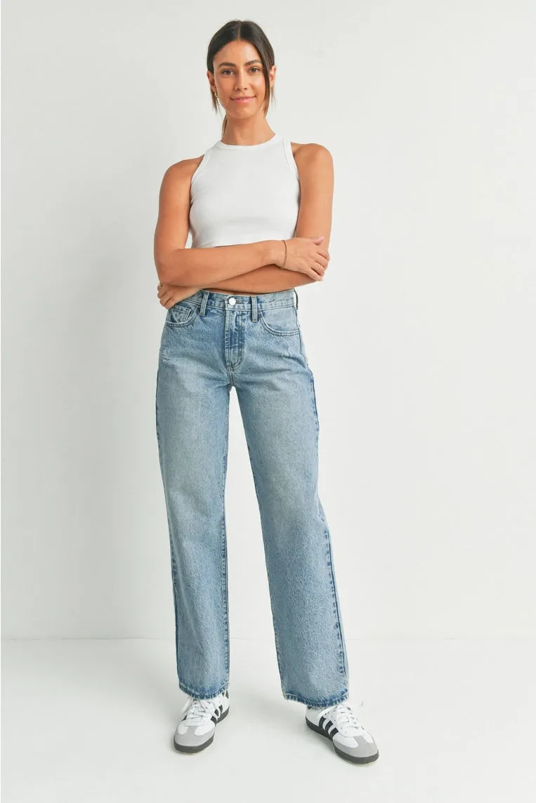 Relaxed Straight Jeans