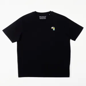 Relaxed T-Shirt "Il Tucano" - Black