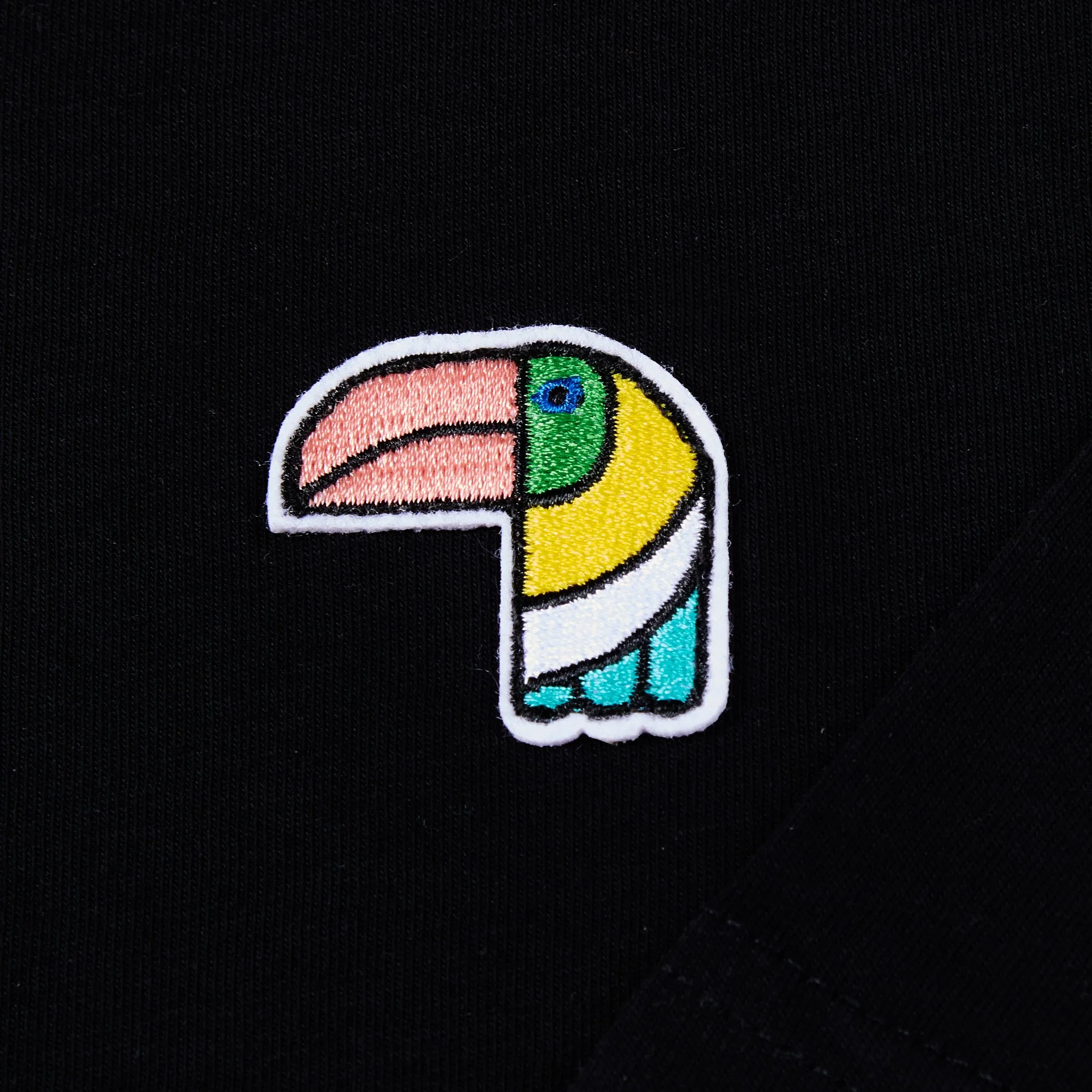 Relaxed T-Shirt "Il Tucano" - Black
