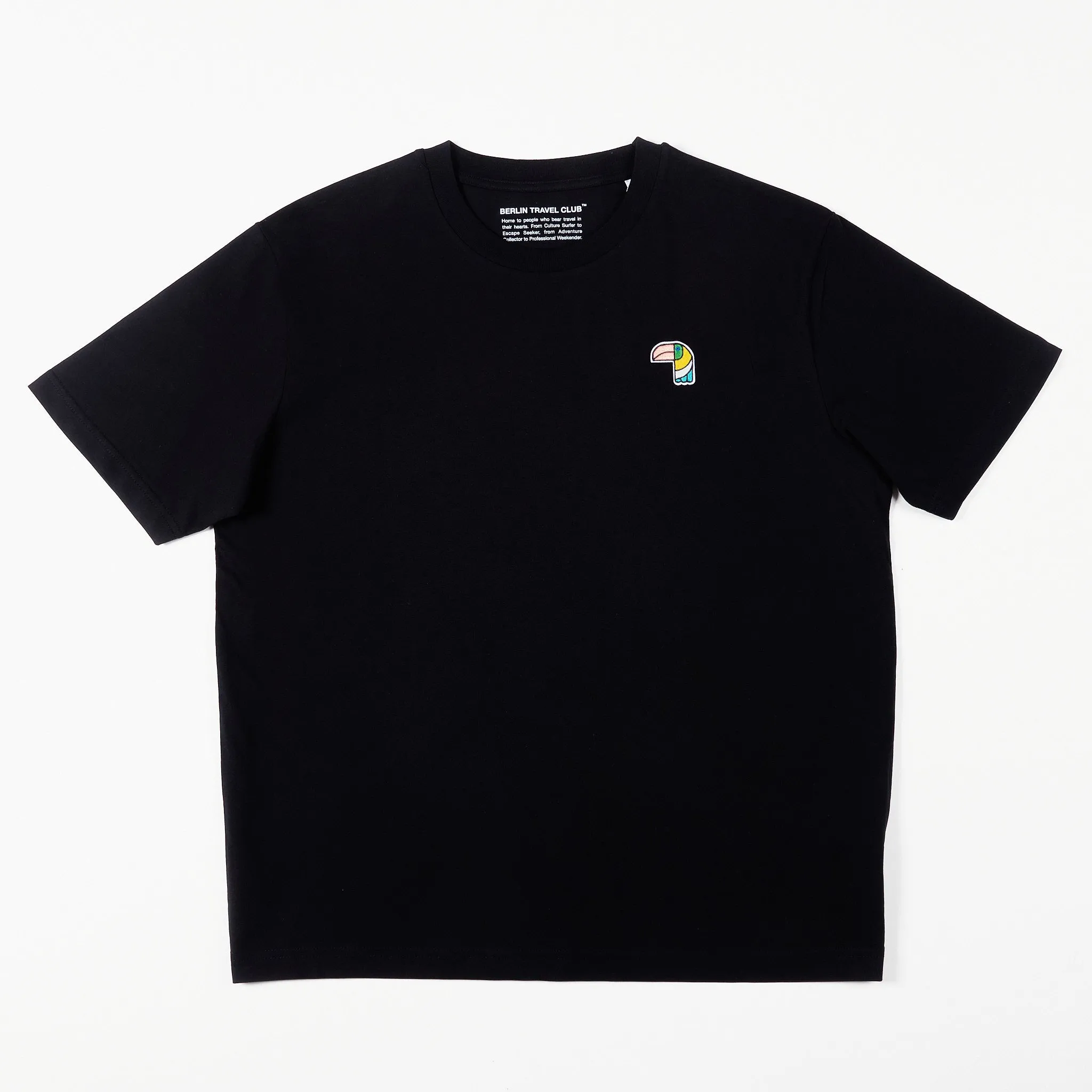 Relaxed T-Shirt "Il Tucano" - Black