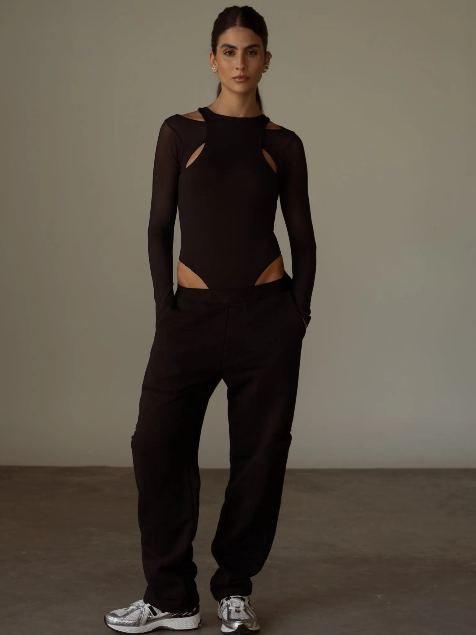 RELAXED TROUSER UNISEX - BLACK