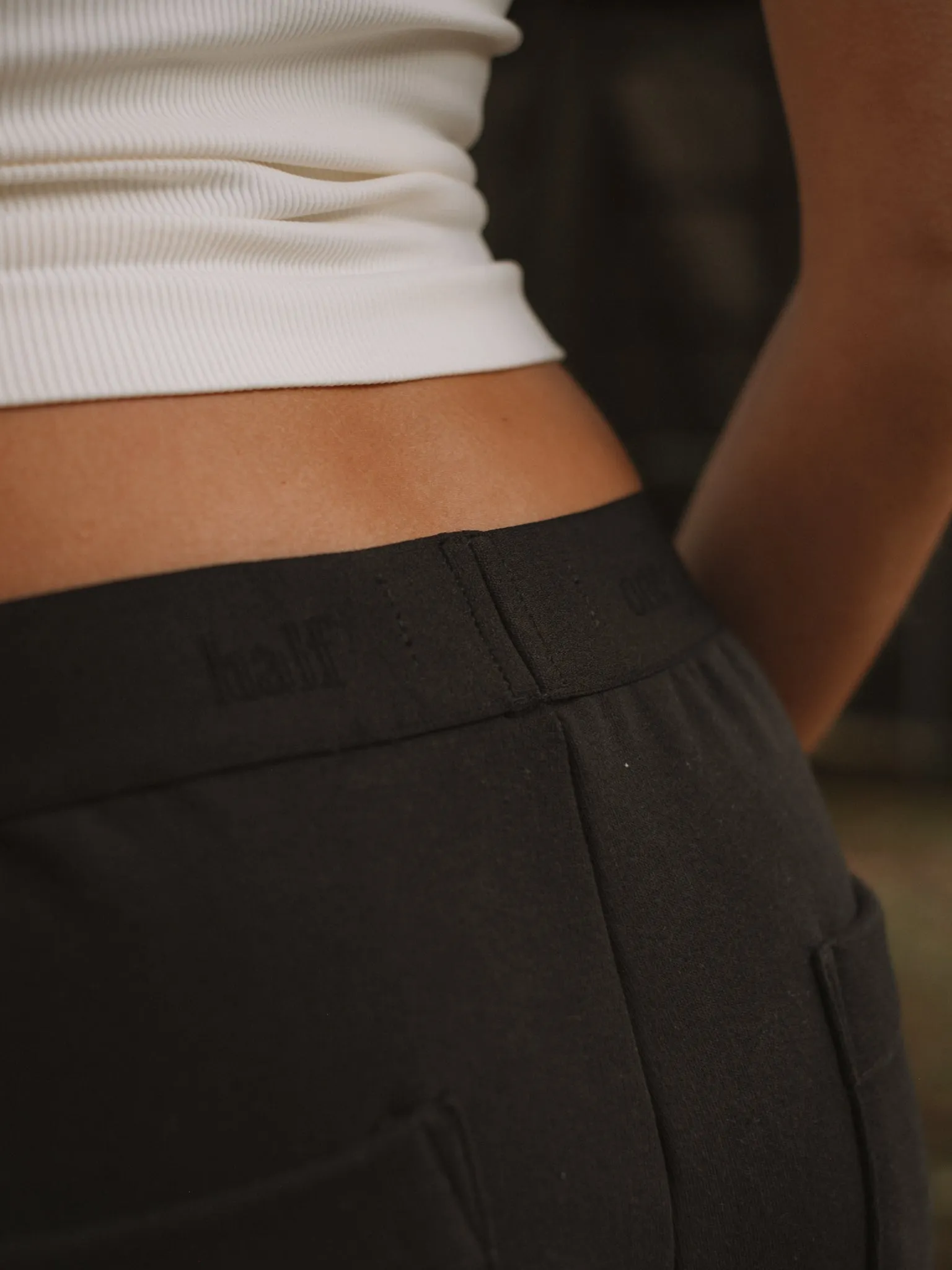 RELAXED TROUSER UNISEX - BLACK