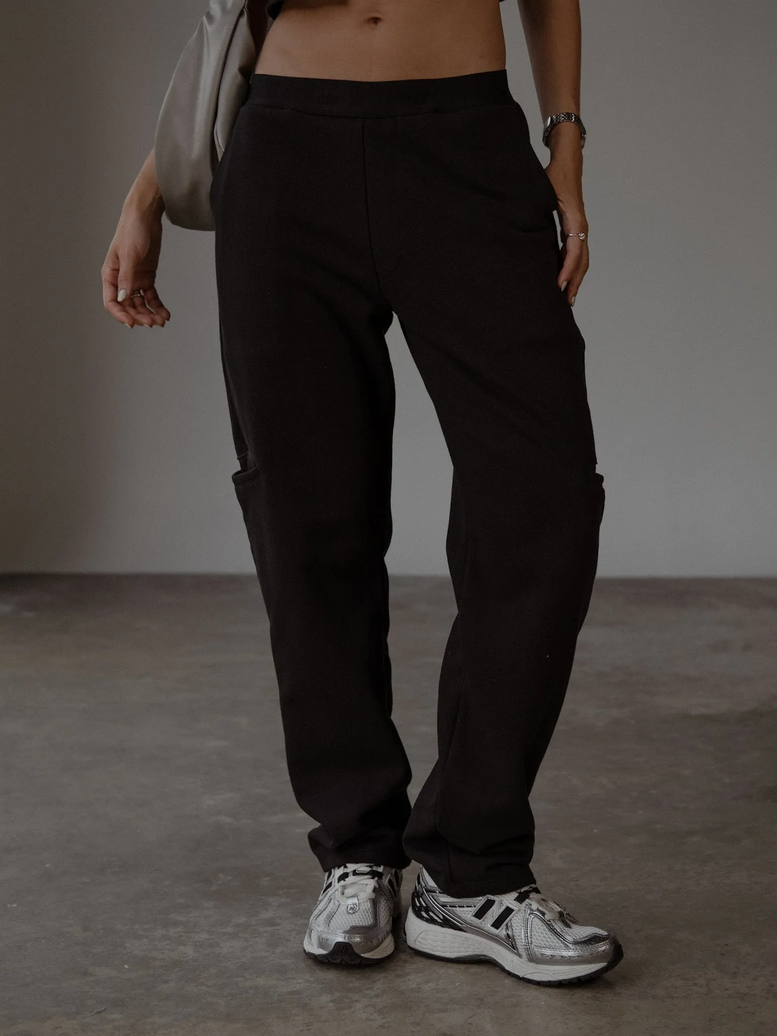 RELAXED TROUSER UNISEX - BLACK