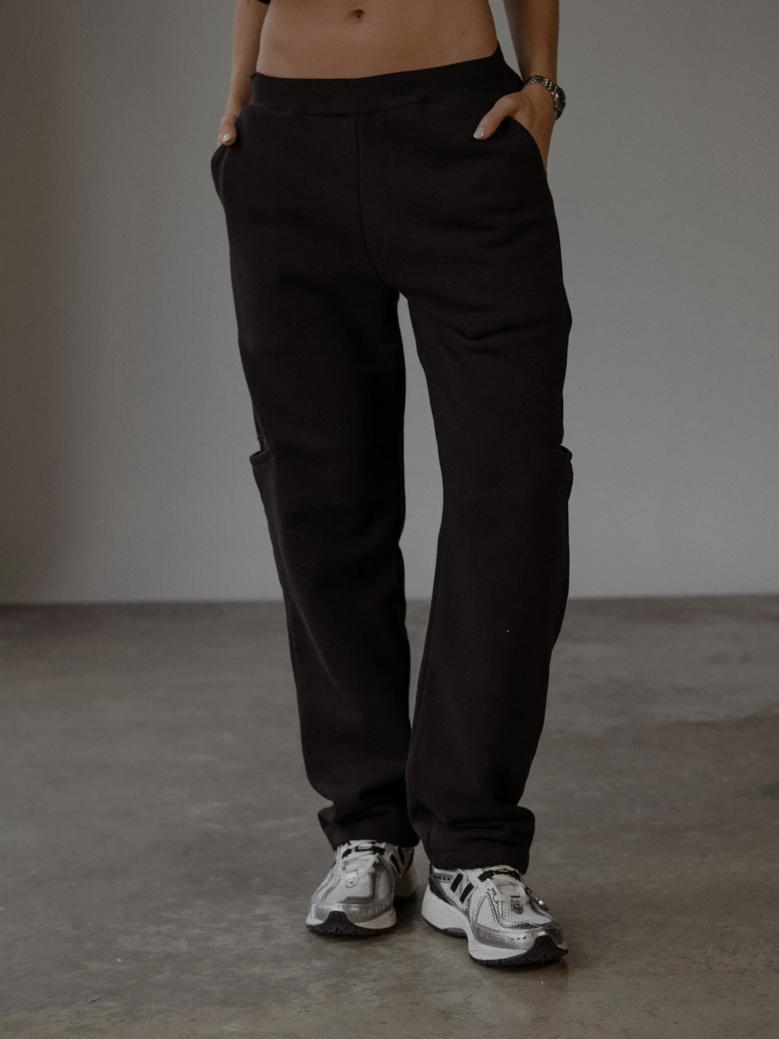 RELAXED TROUSER UNISEX - BLACK