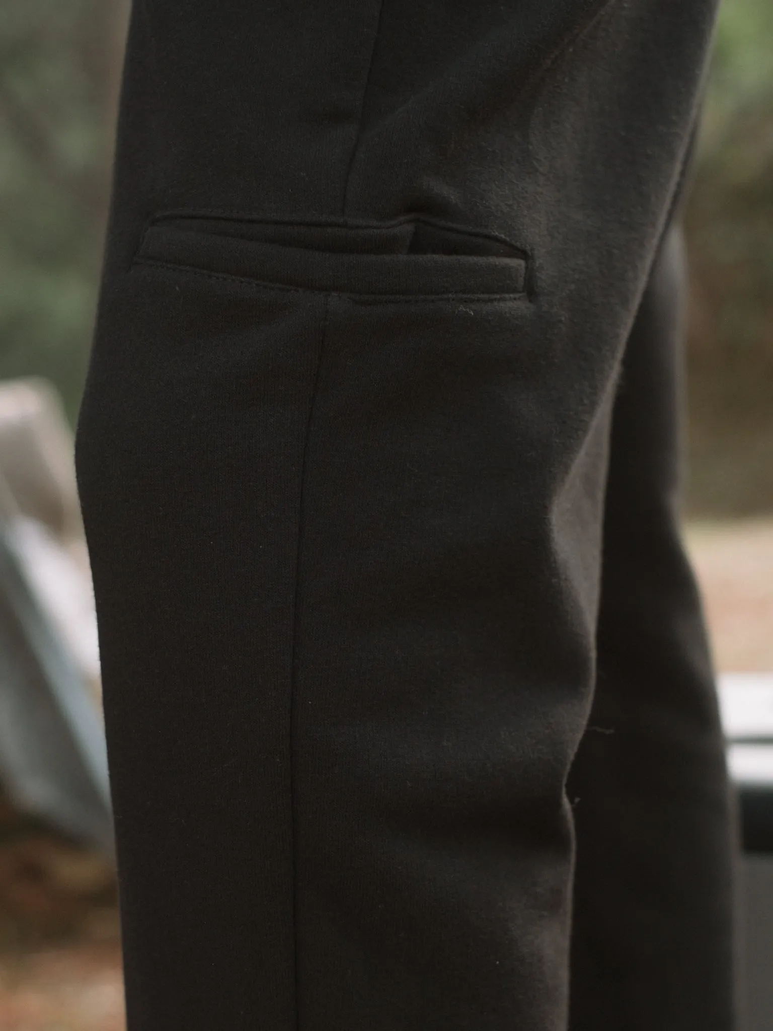 RELAXED TROUSER UNISEX - BLACK