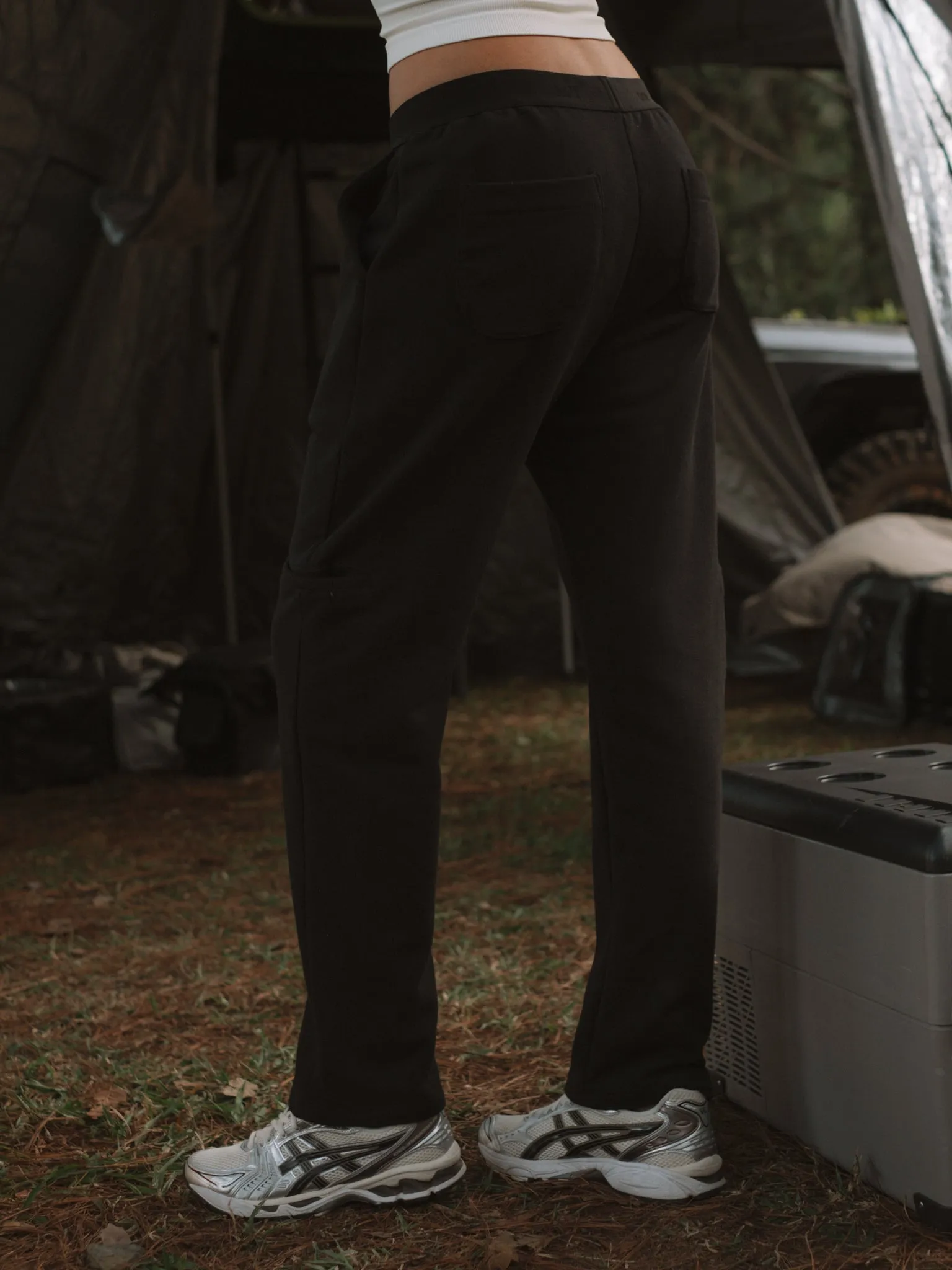 RELAXED TROUSER UNISEX - BLACK