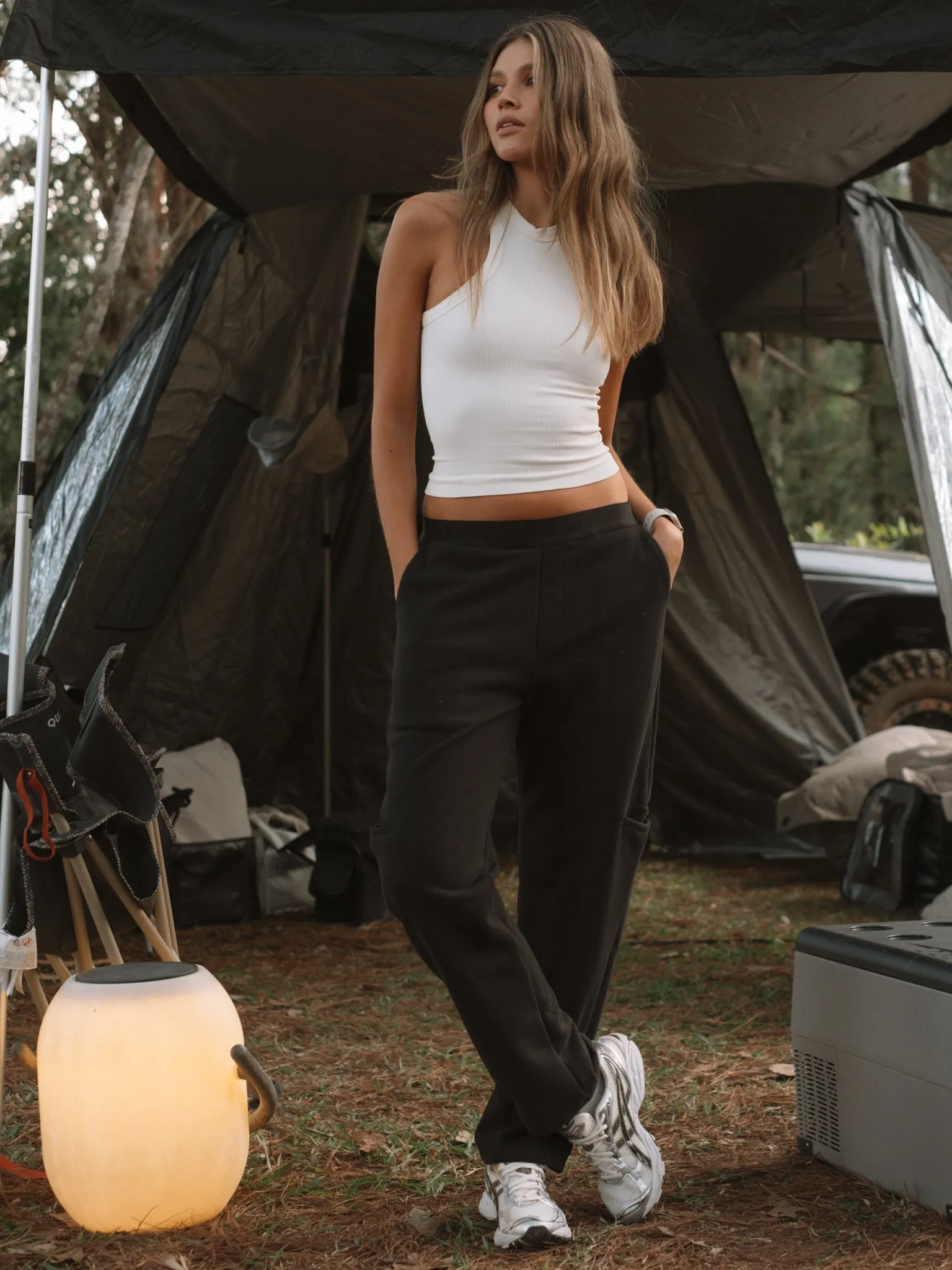 RELAXED TROUSER UNISEX - BLACK