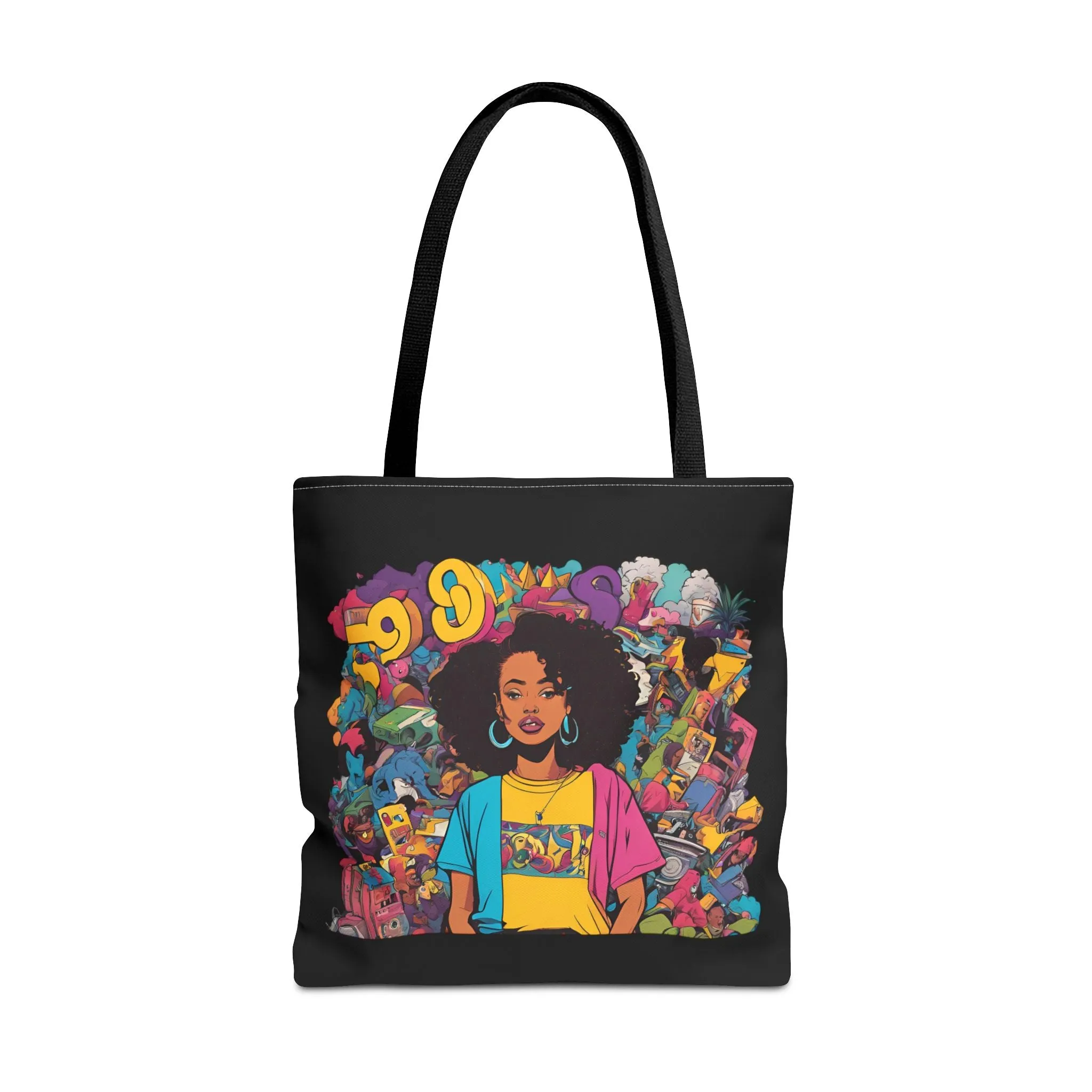 Retro Vibes Tote Bag (Large)