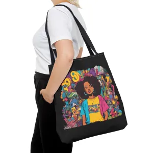 Retro Vibes Tote Bag (Large)