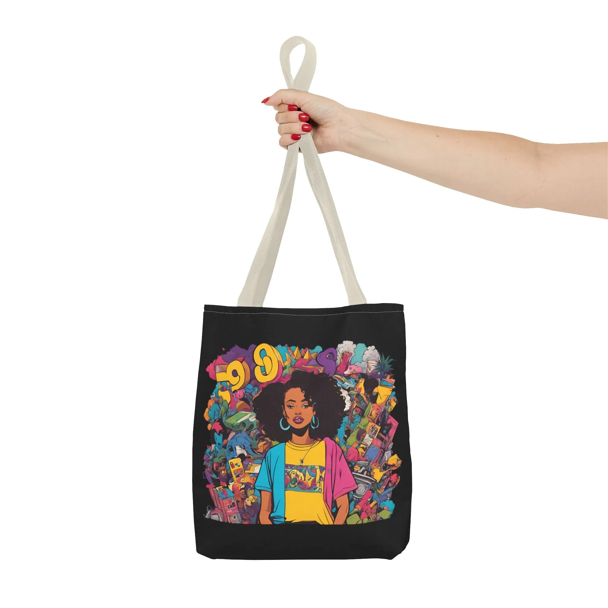 Retro Vibes Tote Bag (Small)