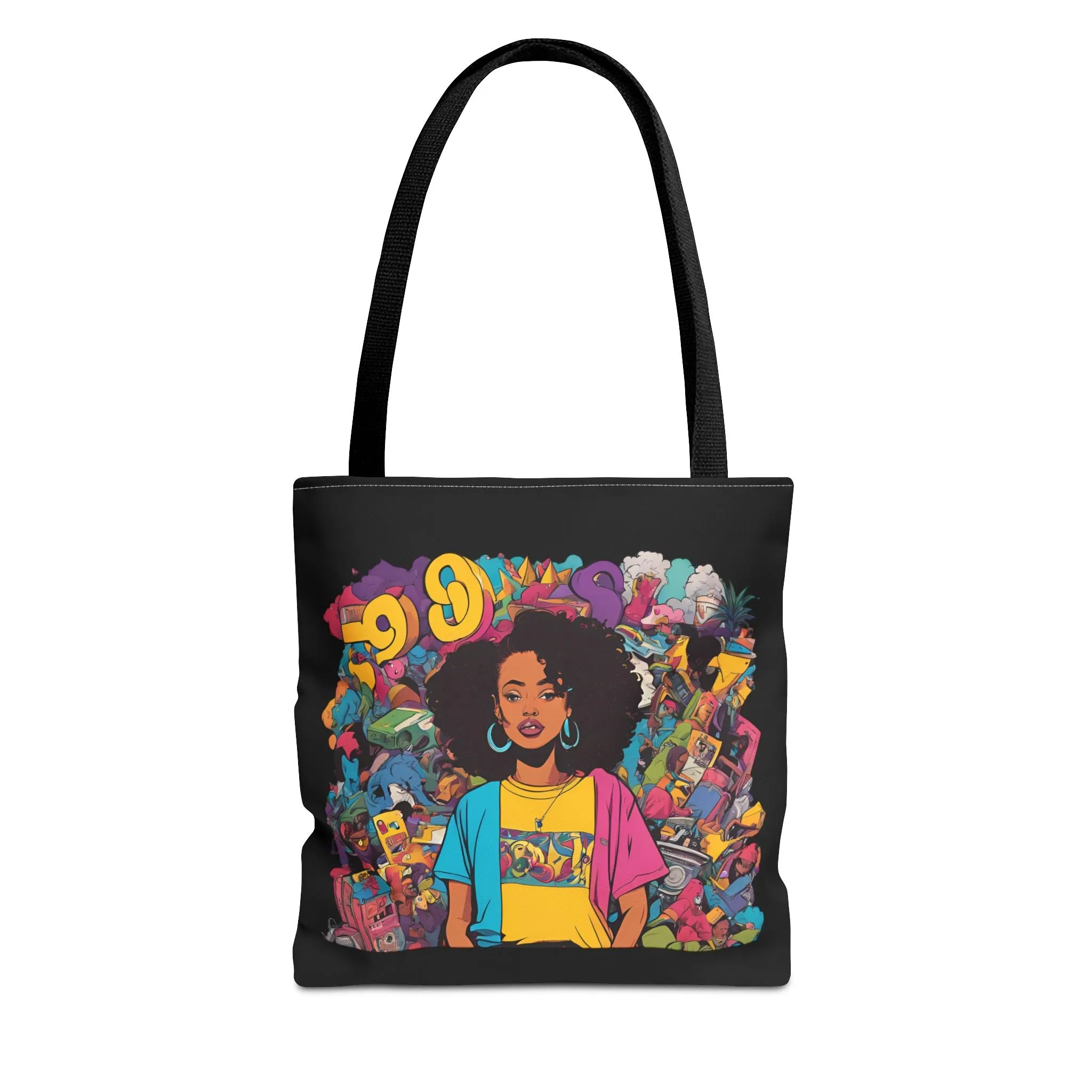 Retro Vibes Tote Bag (Small)