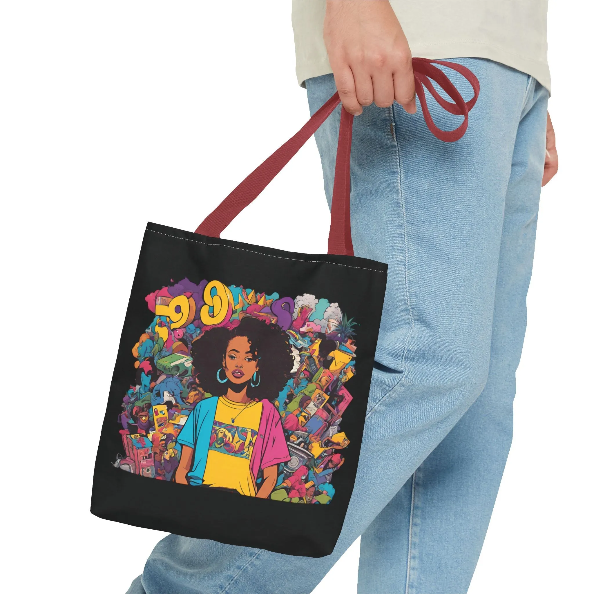 Retro Vibes Tote Bag (Small)