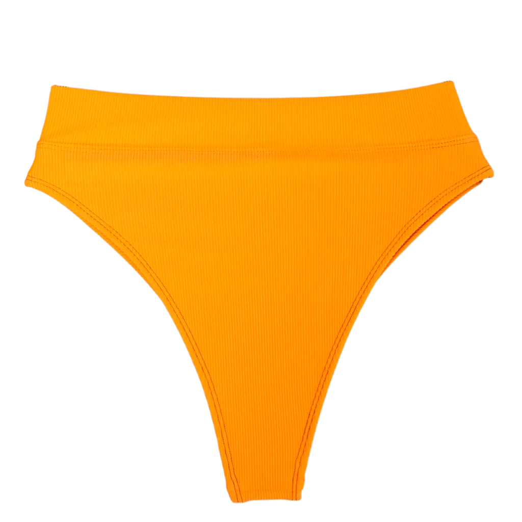 Ribbed Orange Blake Bottom