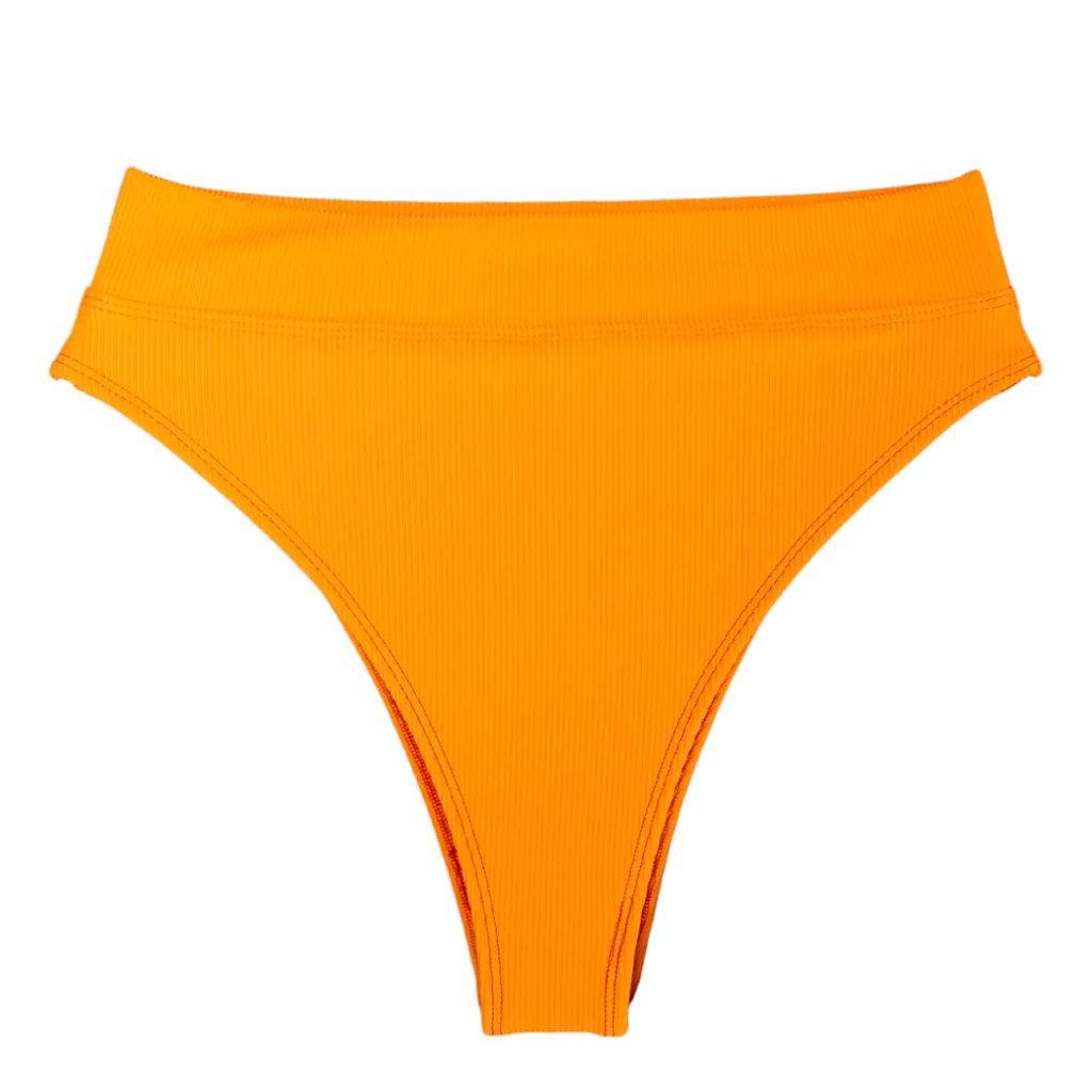 Ribbed Orange Blake Bottom