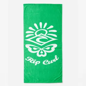 Rip Curl Graphic Standard Towel Green
