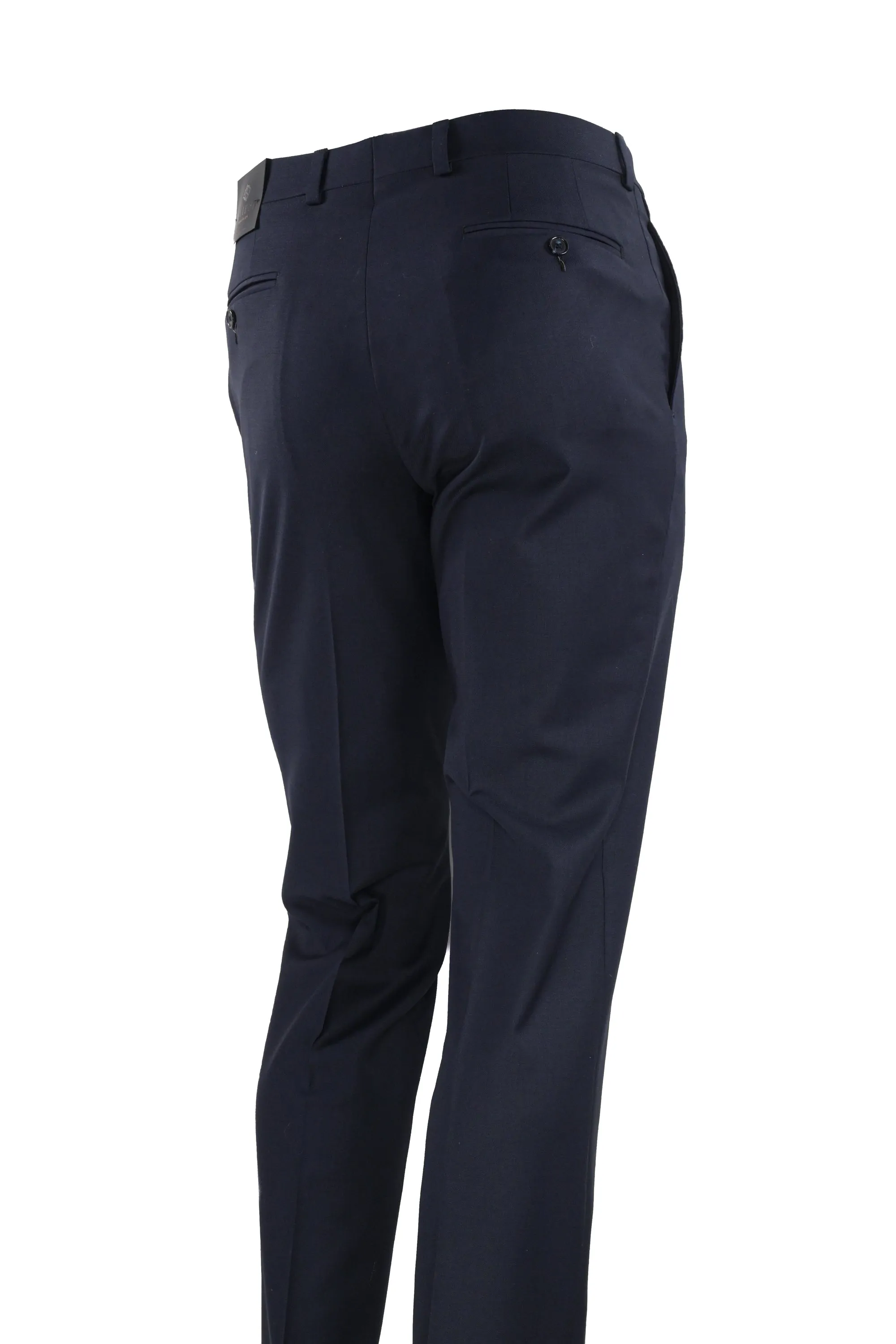Riviera Traveler Flat Front Dress Pants Navy