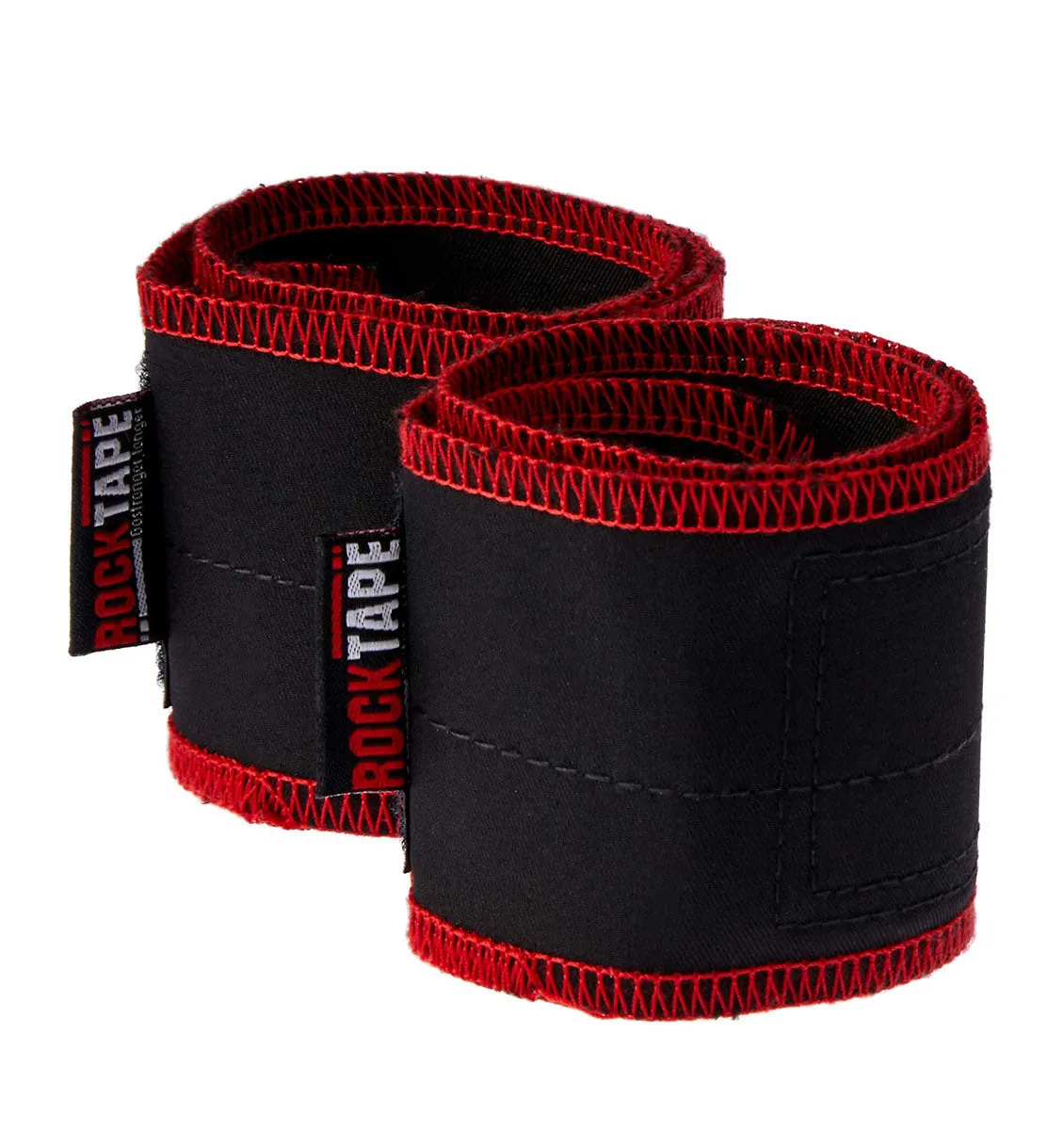 RockTape 22" RockWrist Wraps - Black/Red