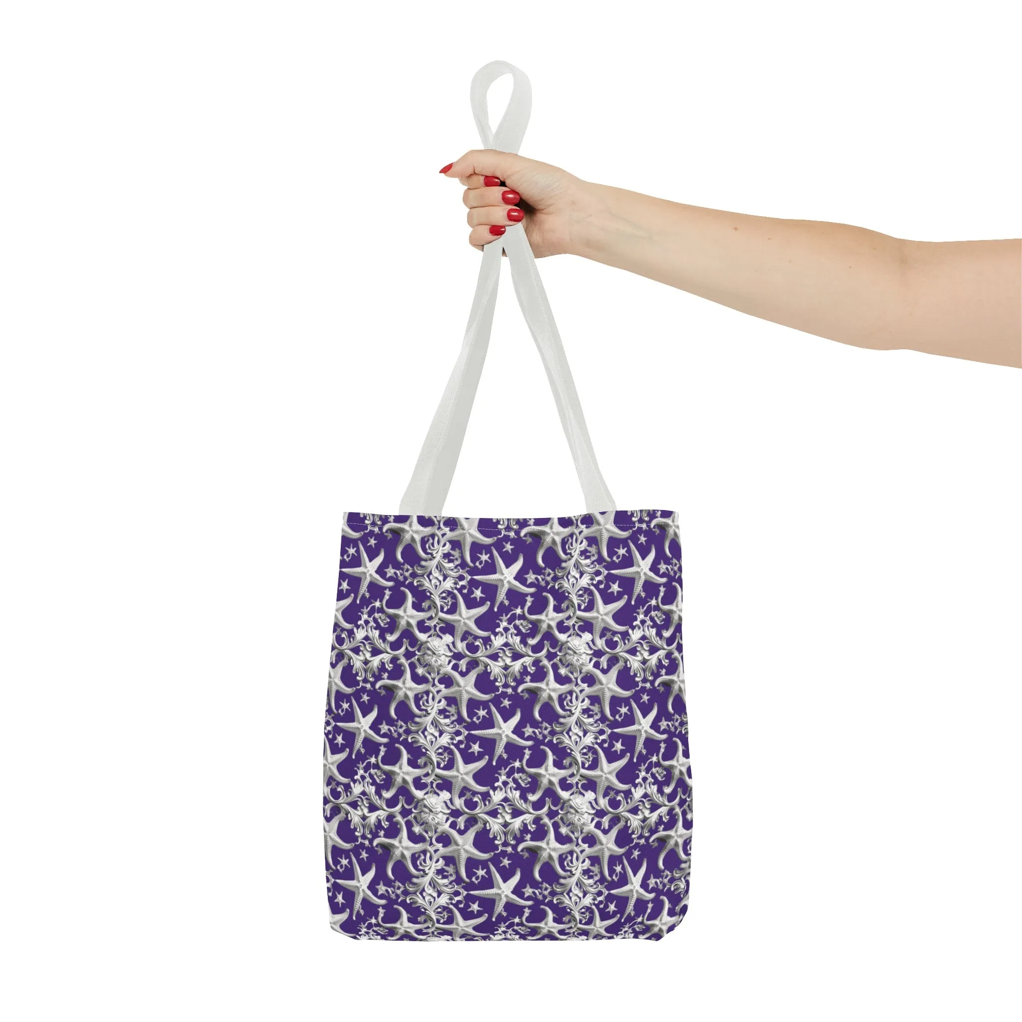 Rococo Art Starfish Tote Bag